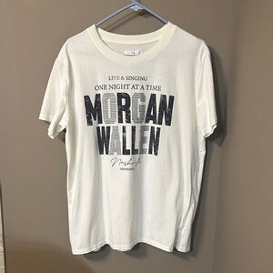 Morgan Wallen Cream Graphic T-Shirt